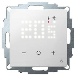 Termostat pokojowy Eberle UTE 3800-U-RAL9010-G-55 557816054500 podtynkowy Ogrzewanie/chłodzenie 1 szt.