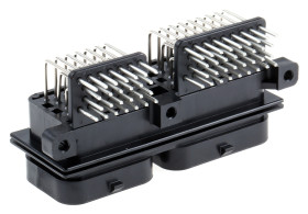 Złącze samochodowe 60-pinowe TE Connectivity 4-rzędowe Męski SUPERSEAL Przewlekany Lutowane Złącze