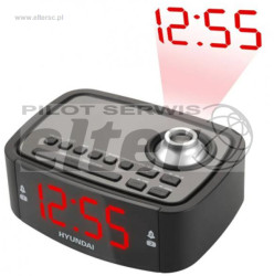 Radiobudzik HYUNDAI FM/AM z projektorem RAC201