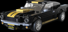 402883 CaDA Shelby GT 350 H 1:24 black bricks