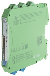 2-kan., maks. 125 V DC, 253 V AC, maks. 20mA, -20 → +60°C, Phoenix Contact, MACX MCR-EX-SL-2RPSSI-I