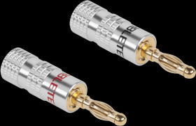 Wtyk głośnikowy banan skręcany HQ audio Cabletech