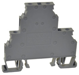 Złączka uniwersalna śrubowa 2-poziomowa MRK-C 4mm2 szara, T0-1652-1010368