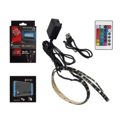 Taśma LED ZESTAW 5050 TV-USBRGB taśma + sterownik BLUETOOTH APP