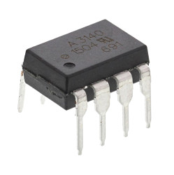 Transoptor HCPL-3140-000E z tranzystorem DC DIP 8 Broadcom