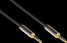 GC-M0228 Audio connection cable 4-pole 3,5mm