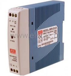 Zasilacz impuslowy, szyna DIN ( 24V, 1A )