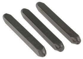 Zestaw rysików do grawerowania wysokość: 2.5mm 9-szt. 0 → 9 długość punktaka: 61mm RS PRO