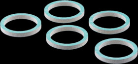 Flat seal, 5 piece, NBR, ID 26.5 mm for sensors, E43036