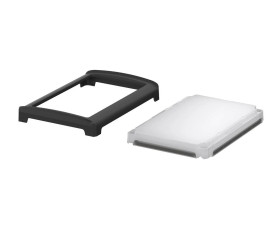 Bopla BOV 1209_ FO 9005 D LL (48332251) - półprzezroczysta pokrywa BoVersa typu translucent z otwartym czarnym design coverem (1