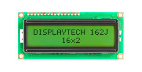 Wyświetlacz monochromatyczny LCD, , Alfanumeryczny, Displaytech