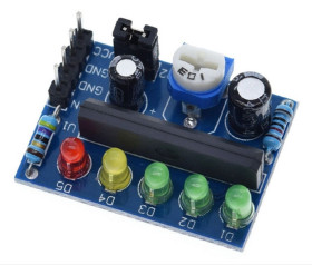 WSKAŹNIK POZIOMU SYGNAŁU AUDIO LUB NAŁADOWANIA AKUMULATORA KA2284 (KIT-AUDIOLEVEL-V4)