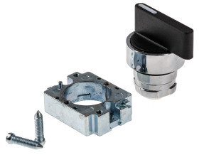 Przełącznik obrotowy 2-pozycyjny wycięcie: 22mm Zatrzask IP65 RS PRO siłownik: Przełącznik wyboru