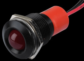 Q16P3BXXR24E Indicator LED, 24 V DC, 16 mm, wired, red/BlC