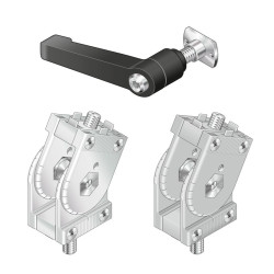 Część łącząca Wspornik łączący Rozmiar rowka 10mm Bosch Rexroth