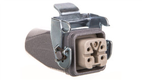 Zestaw Kompletny 4+Pe Stykowy Żeński /Obudowa Gniazda + Wkład/ Epic Kit H-A 4...