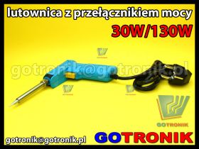 Lutownica pistoletowa 30W/130W ZD-81N