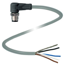 Pepperl+Fuchs 305414 Złącze konfekcjonowane czujnika/aktuatora V1S-W-15M-PUR-ABG0, piny: 4, 15 m, 1 szt.