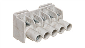 Listwa Zaciskowa Do Puszek 5-Torowa 1,5-6 Mm2 Cu Szara Dkl 04 2600055