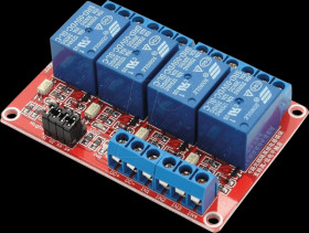 Developer boards - relay module, 4 channel, 5 V, SRD-05VDC-SL-C