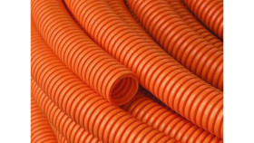 Rura Karbowana 320N Fi 16/11 Bezhalogenowa Do Zalewania Betonem Z Pilotem I...