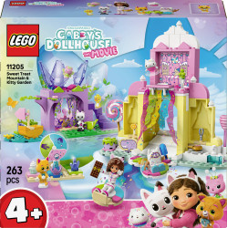 11205 LEGO® Gabby’s Dollhouse Góry Lodowe i Ogród Kociąt