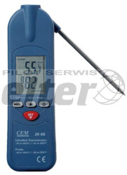 Pirometr CEM IR98 -35+260C + sonda T/C:K