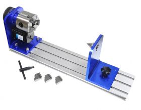 Głowica przystawka oś obrotowa do laserów ploterów CO2 4 przewody 57silnik