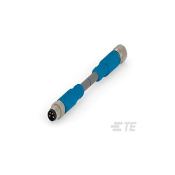 TE Connectivity T4062123004-001 RPC-M8 Connector Male Shrouded 0.5m PUR