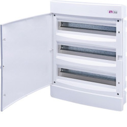 Rozdz. 54mod.p/t IP40 3x18 ECM3x18PO-s d.białe ETI