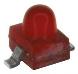 LED, SMD, czerwona, 2-Pin, 1,6 V, 90°, Broadcom