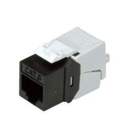 Złącze RJ45 Żeński Złącze RJ45 Montaż na zworniku Cat6 Roline