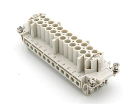 Moduł złączy dużej mocy 24-pinowe Molex 16A Montaż na śrubę