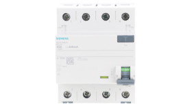 Wyłącznik Różnicowoprądowy 4P 63A 0,3A Typ A 300Ma 400V Sentron 5Sv3646-6