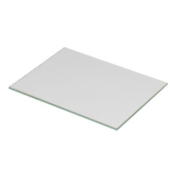 Eisco PH0514B - Plane Glass Mirror - Unmounted - 75 x 50mm - Pack of 10