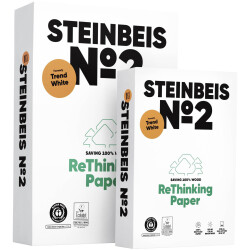 STEINBEIS 99779554 No. 2 Universal A4 Printer Paper 80g 500 Sheets White
