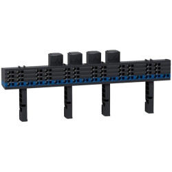 PrismaSet Blok rozdzielczy MULTICLIP 4P 200A, 54 zaciski LVS04014