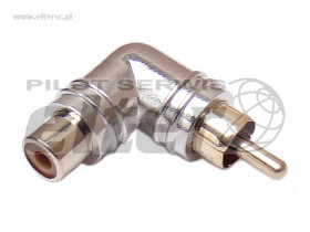 Wtyk cinch - gniazdo cinch kątowy HQ VITALCO