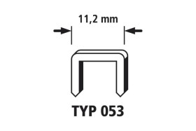1000 zszywek z szerokim grzbietem Wolfcraft 7042000, N/A, Wymiary (D x S x W) 12 x 11.2 x 12 mm, 1000 szt.
