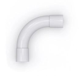 Złączka kątowa sztywna 25 ZKS (PCV) 444115T /25szt/