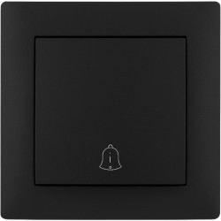 Przycisk dzwonkowy VCX WESA LC 06 Czarny