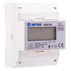 Licznik zużycia energii elektrycznej MID 2-kierunkowy 3-fazowy 10/100A 4-modułowy z wyświetlaczem LCD EASTRON