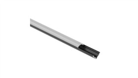 Profil Rw01 Narożny Czarny + Klosz Mleczny 1M