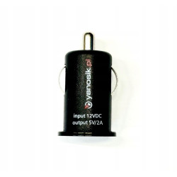 Yanosik zasilacz 5V/2A samochodowy gn.USB / GT/GTR/GTS/XS