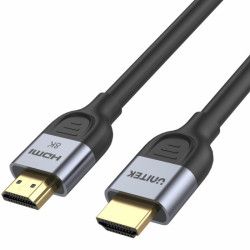 Kabel HDMI 1m v2.1 Unitek UHD 8K 60Hz Czarny