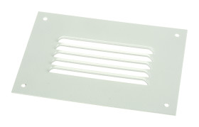 Kratka wentylacyjna, Szary, Stalowe, 110 x 160mm