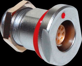 CCM1S1/09 CamCirc Fixed Socket Through Panel 102 Size 9 Pole