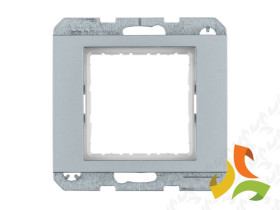 BERKER K.5 Zestaw adaptacyjny do modułów systo 45x45 mm stal szlachetna nierdzewna 14407004 HAGER