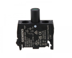 Oprawka blok LED biały 24V AC-DC montaż w obudowie przył śrubowe SIRIUS ACT 3SU1401-2BB60-1AA0