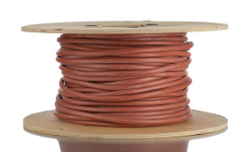 Kabel zasilający 2 Core Silikon Sheath Brązowy/Czerwony 8.8mm od , 500 V